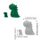 Animal Shape Toothbrush Case Protects Brush From Dirts-Gray 4