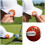 Clip de calculatrice de tir de Golf-Bleu transparent 5