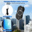 5600Pa Intelligent Window Cleaning Robot, 3 Modes 3