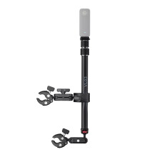 VL03 Motorcycle Selfie Stick Holder with Super Clamp for Action Cameras 360 Rotating Bike Mount Bracket
