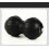 3 Speed Rechargeable Vibrating Peanut Massage Roller Black 1