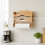 Wall-Mounted Kitchen Roll Holder with Foil Cutter 3