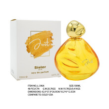(100ML, L396A) New Love Story Heart Shaped Perfume Long Lasting Elegant Fragrance for Women