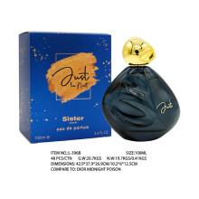(100ML, L396B) New Love Story Heart Shaped Perfume Long Lasting Elegant Fragrance for Women