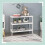 Bamboo Shoe Rack, 3-Tier, Space-Saving Design 2