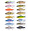 32g 135mm Swimming Lures with Treble Hook Multi Jointed-TypeG 4