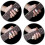 80 Pcs Fingertip Protectors, 5 Sizes Ukulele Finger Caps,for Guitar Ukulele Stringed Instruments 3