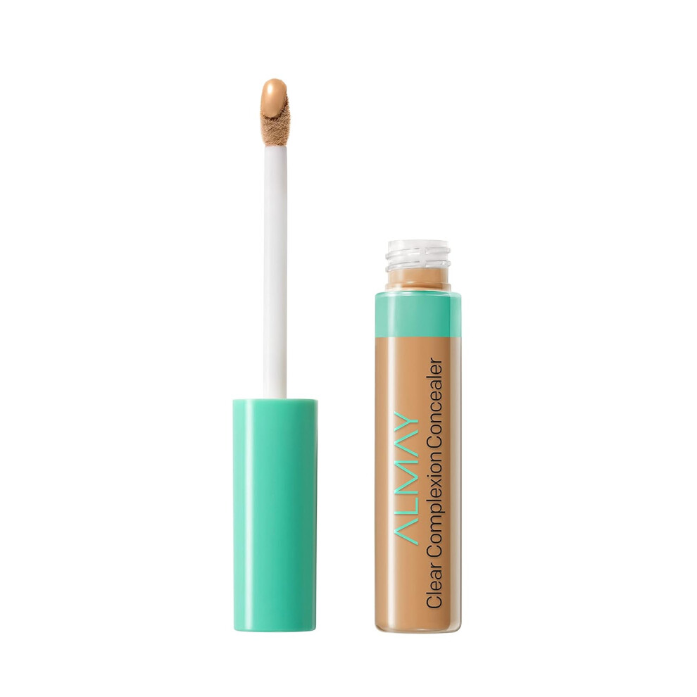 Almay Clear Complexion Acne & Blemish Spot Treatment Concealer Makeup With Salicylic Acid- Lightweight, 0.3 Fl Oz. (400 - Medium With Warm Undertone)