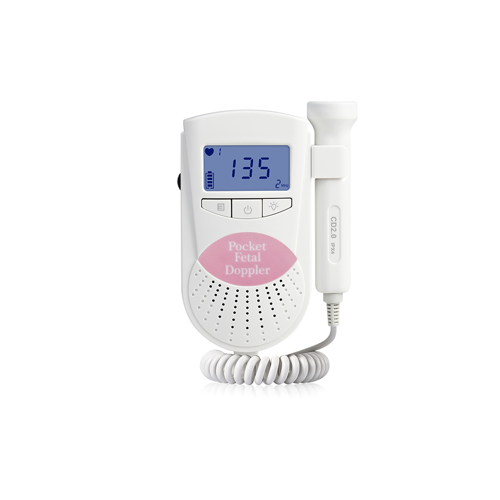 Fetal Doppler Heartbeat Detector Ultrasonic Baby Heartbeat Rate Probe Prenatal Monitor Goplushtoy