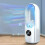 Air Cooler Air Conditioning Humidification 6 Speed Timer Fan White 2