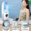 Air Cooler Air Conditioning Humidification 6 Speed Timer Fan White 3