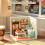 Rolife Farmhouse Kitchen DIY Miniature House 4