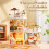 Rolife Farmhouse Kitchen DIY Miniature House 9