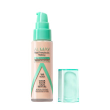 Almay Clear Complexion Acne Foundation Makeup with Salicylic Acid, Medium Coverage, 1 fl oz (100 - Fair-Light with Cool Undertone)
