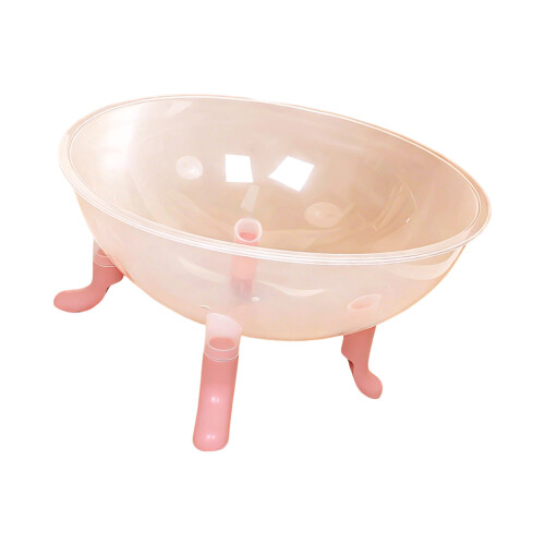 Multiple Use Spaces Capsules Cats Bed Plastic Ventilated-Pink