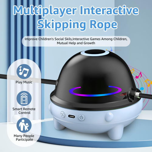 Wireless Music Jump Rope Machine with Counter 2