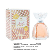 (100ML, L-535A) New Love Story Heart Shaped Perfume Long Lasting Elegant Fragrance for Women