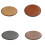 Round Cushion With Breathable Designs For-dotted brown 40cm 4