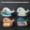 Plastic Whale Soap Dish For Bathroom Wall-light blue white 6