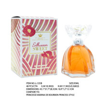 (100ML, L-535B) New Love Story Heart Shaped Perfume Long Lasting Elegant Fragrance for Women