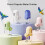 Automatic Waterer Bottle Water Dispenser For Small Bird-Yellow 7