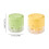 Mini Ice Cubes Maker Molds 7 Sections Press Button For-Yellow 4