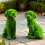 Gartenmoos-Hundestatue, Tierfigur, Dekoration,-Stil1 5