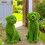 Gartenmoos-Hundestatue, Tierfigur, Dekoration,-Stil1 6