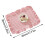 Decorative Gingham Table Mat Washable Placemat with Ruffle-5 4