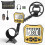 Metal Detector, IP68 Waterproof with 10.23'' Coil 5 Modes 1