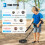 Metal Detector, IP68 Waterproof with 10.23'' Coil 5 Modes 7