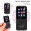  MP3 Player Type-C Interface Fast Charging Port (with 32GB Memory Card) 5.4 Bluetooth Version Music Player FM Recording E-book (Black) 3
