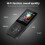  MP3 Player Type-C Interface Fast Charging Port (with 32GB Memory Card) 5.4 Bluetooth Version Music Player FM Recording E-book (Black) 8
