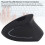 2,4 GHz vertikale Maus 800-1600DPI USB ergonomisch 8