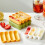 4 Grids Long Silicone Ice Cubes Tray Long Strips-Yellow 6
