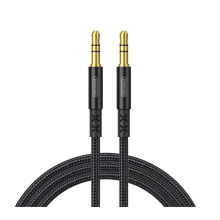 Joyroom SY-10A1 AUX Car Stereo Audio Cable 1M 2021 Black