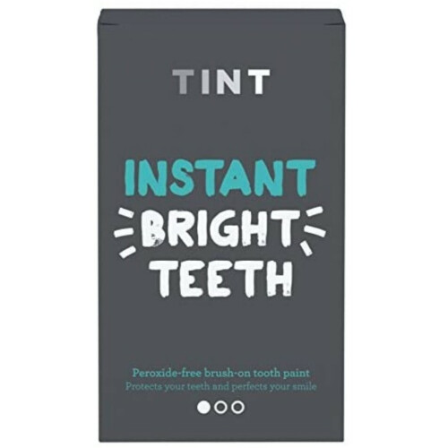Tint Instant Bright Teeth Whitening Kit Peroxide Free Brush On Tooth Gloss UB