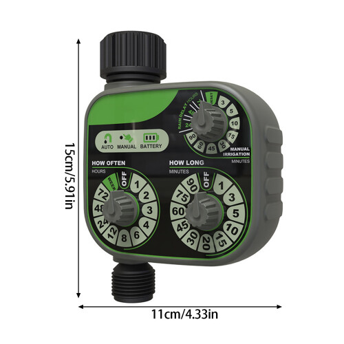 Outdoor Water Controller For herbage Featuring 3 variable Knobs 2