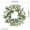 Elegant Artificial Daisy Vine Wreath Easter Wall Decors For 5