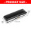 PU Leather Metal Stamper Storage Box With Velvety-black pattern 4