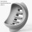 2Pieces Modern Soap Dish With Water Drainage Design-Black 6