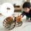 Elegant Rotating Metal Tractor Windmill Stake Decorative Accent 2