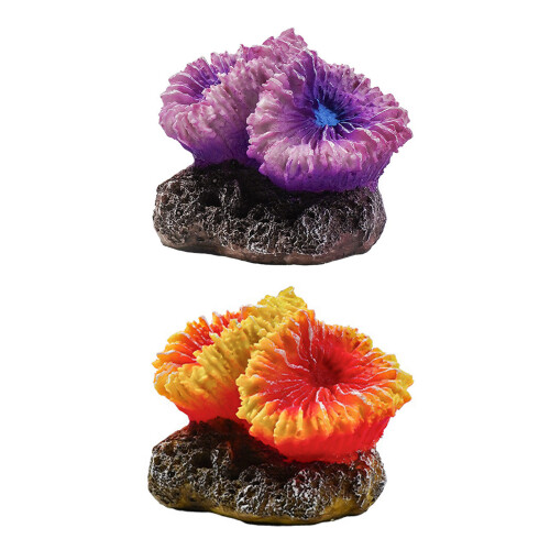 Artificial Corals Reef Aquarium Landscape Accessory-Pink 1