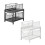 Pull Out Near Sink Storage With 2 Moving Baskets Strong-Black 4