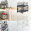 Pull Out Near Sink Storage With 2 Moving Baskets Strong-Black 5