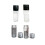 2Pieces Delicate Herb Grinders Jars Perfect-Clear base bottle 2