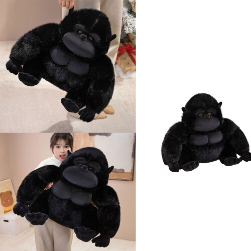Poupée d'animal en peluche de coussin de jouet de fourrure-35cm 2