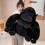Poupée d'animal en peluche de coussin de jouet de fourrure-35cm 5