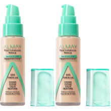 Almay Clear Complexion Acne Foundation Makeup with Salicylic Acid, Medium Coverage, 1 fl oz (099 - Fair-Light with Neutral Undertone)