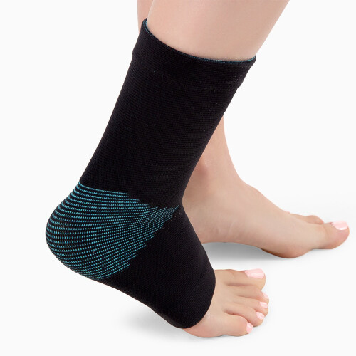 Ankle Support, Turquoise-Black, Size M 1